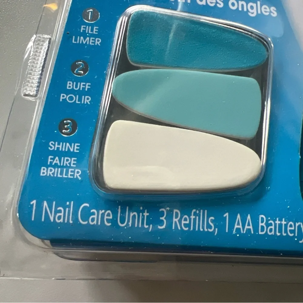 Amope Pedi Perfect Electronic Nail Care System New In Packaging Three Refills